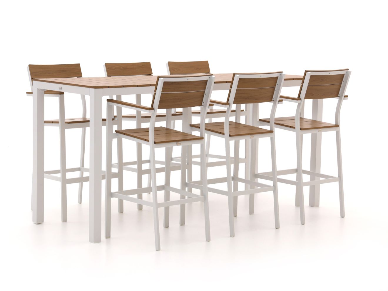 Bellagio Fidenza 220 cm Gartenbar-Set 7-Teilig