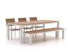 Bellagio Fidenza 220 cm Gartenmöbel-Set mit Sofa 5-Teilig Stapelbar