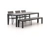 Bellagio Fidenza 220 cm Gartenmöbel-Set mit Sofa 5-Teilig Stapelbar