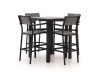 Bellagio Fidenza 80 cm Gartenbar-Set 5-Teilig