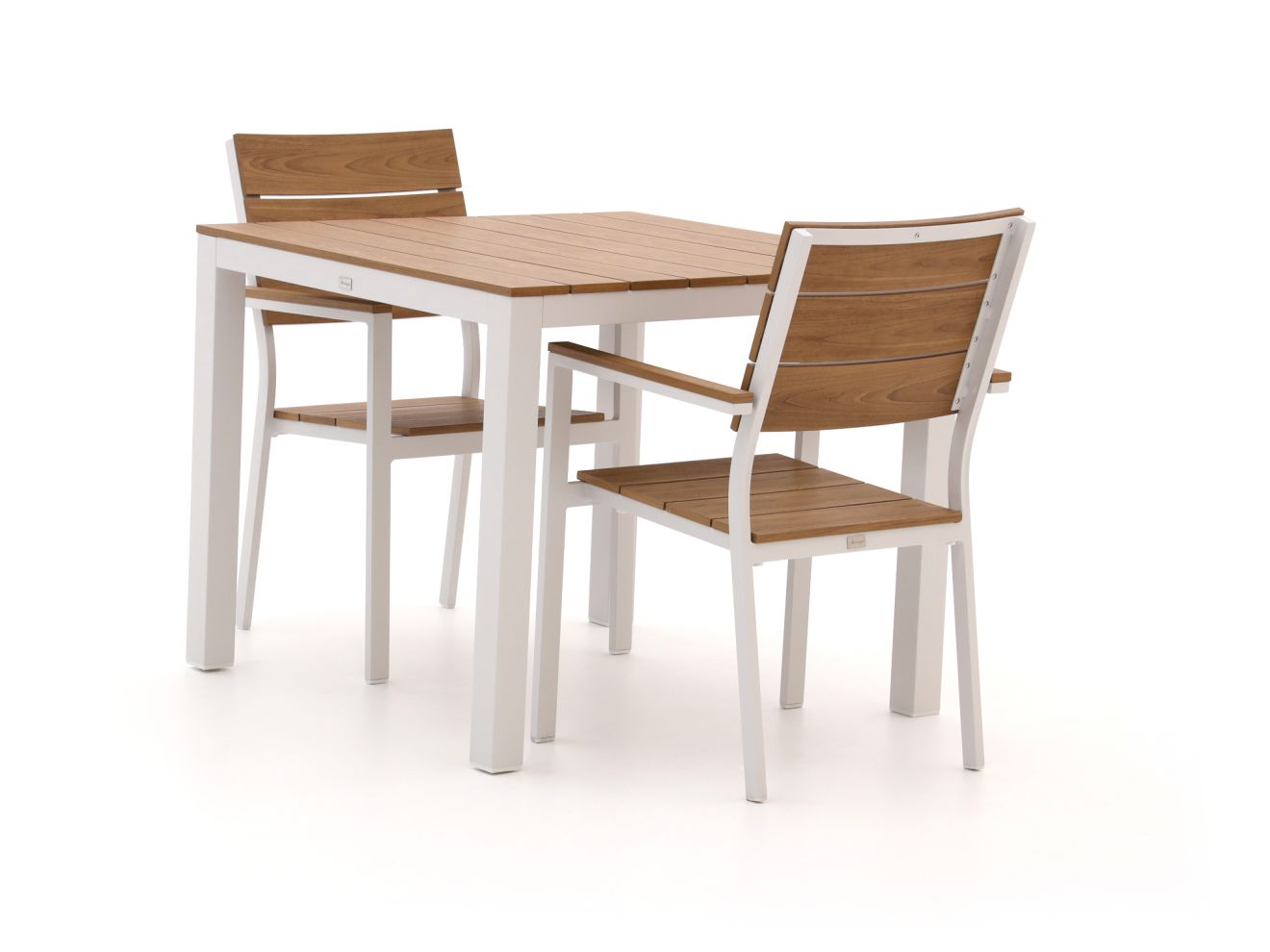 Bellagio Fidenza 90 cm Gartenmöbel-Set 3-Teilig Stapelbar