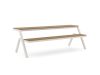 Bellagio Fidenza Picknicktisch Balkon 220x85x75 cm