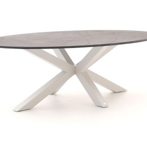 Bellagio Induno Ellips Gartentisch 200x110 cm