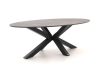 Bellagio Induno Ellips Gartentisch 200x110 cm