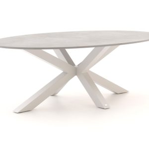 Bellagio Induno Ellips Gartentisch 240x120 cm