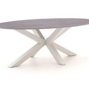 Bellagio Induno Ellips Gartentisch 240x120 cm