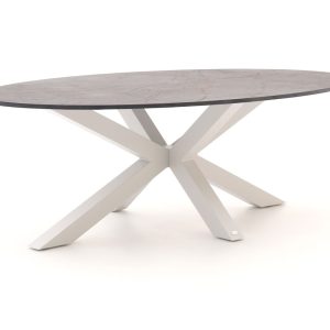 Bellagio Induno Ellips Gartentisch 240x120 cm