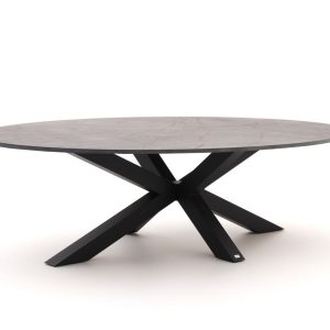 Bellagio Induno Ellips Low Dining Gartentisch 240x120 cm