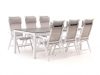 Bellagio Lugo/Fidenza 220 cm Gartenmöbel-Set 7-teilig verstellbar
