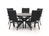 Bellagio Lugo/Fidenza ø 149 cm Gartenmöbel-Set 6-teilig stapelbar
