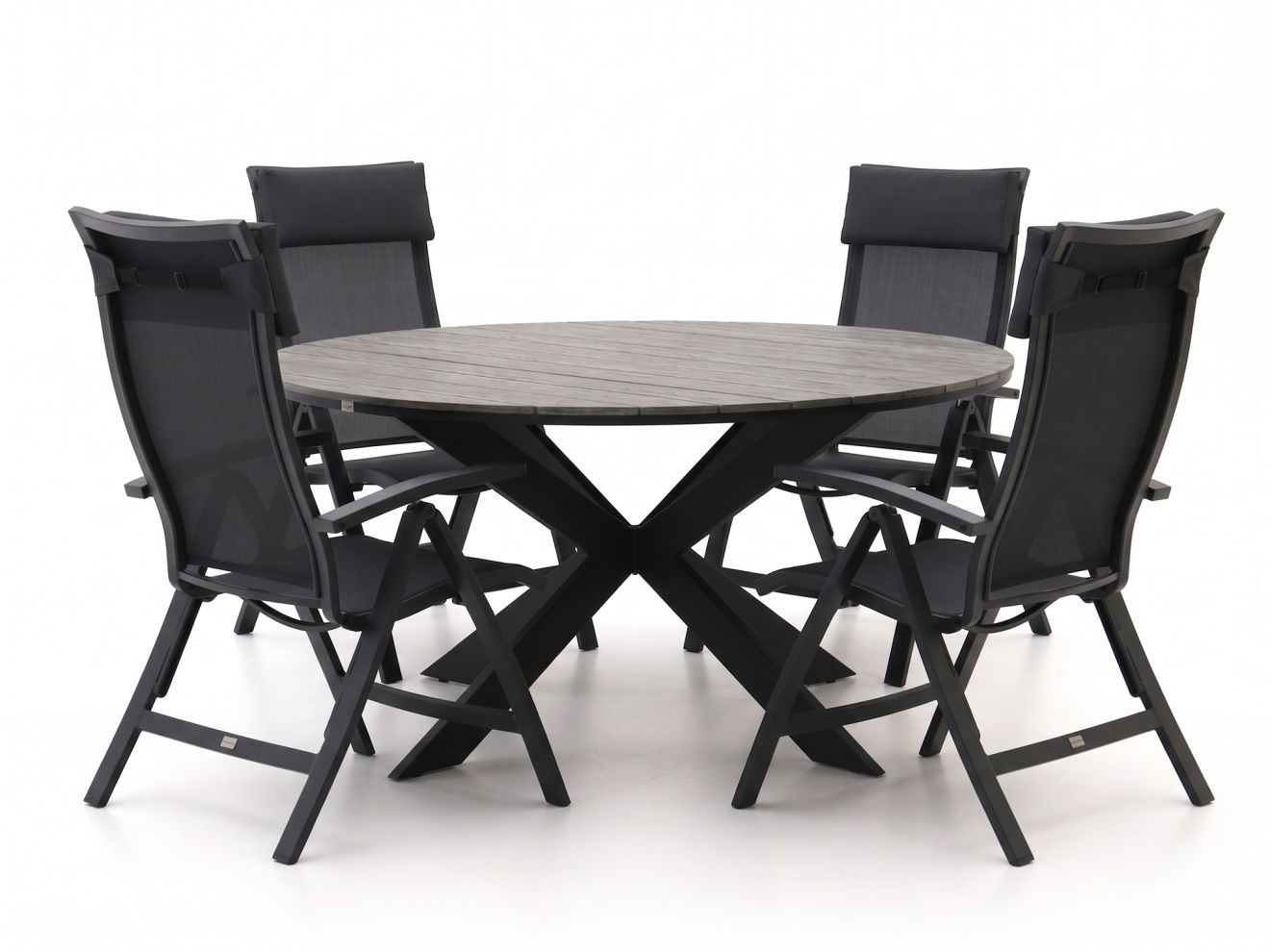 Bellagio Lugo/Fidenza ø 149 cm Gartenmöbel-Set 6-teilig