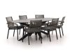 Bellagio Marudo/Furato ellips 240cm Gartenmöbel-Set 7-teilig stapelbar