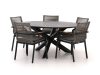 Bellagio Marudo/Lodola ø 150 cm Gartenmöbel-Set 6-teilig Stapelbar