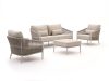 Bellagio Mineo Sessel-Sofa Lounge-Set 4-teilig