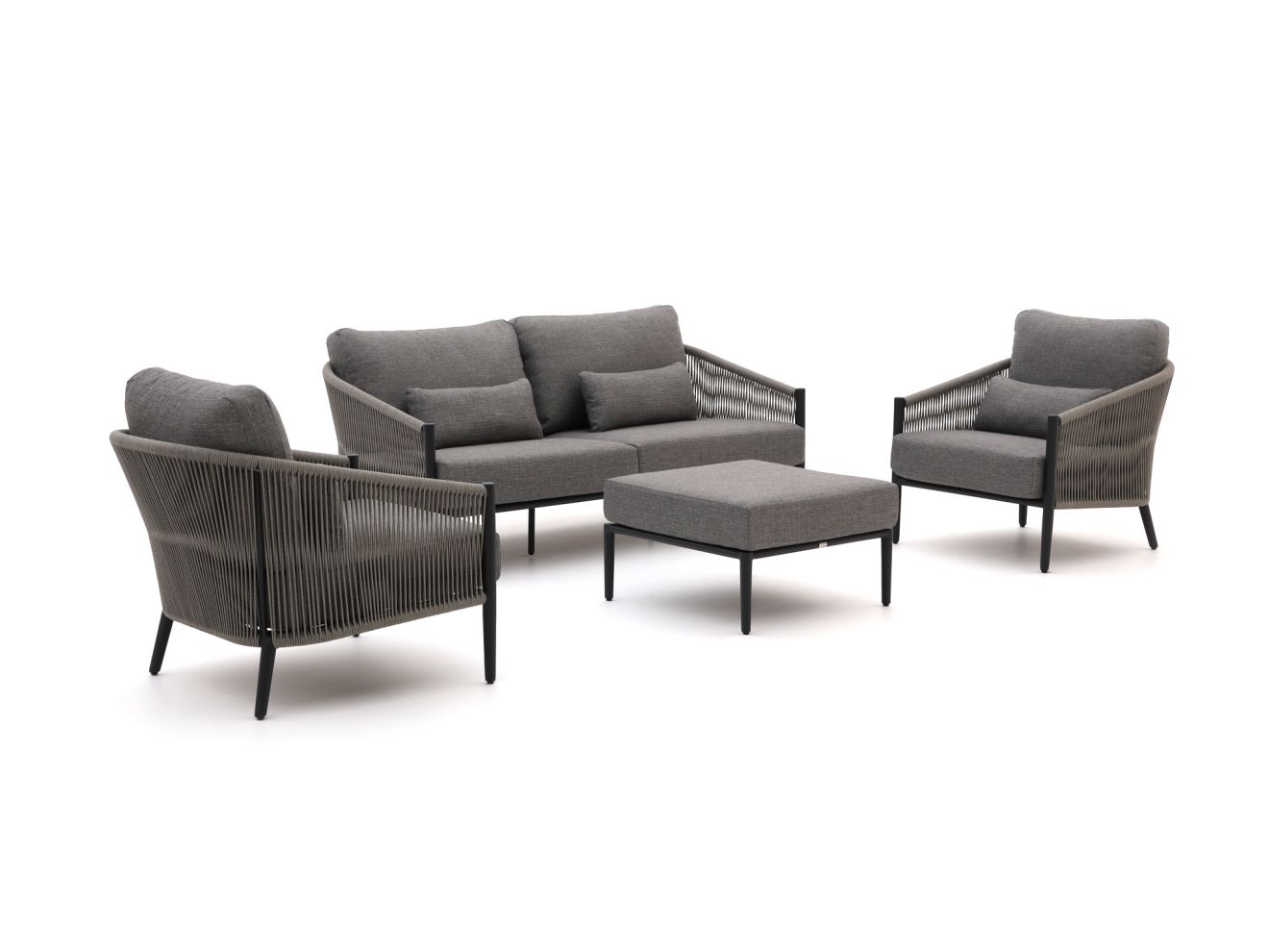 Bellagio Mineo Sessel-Sofa Lounge-Set 4-teilig