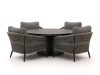 Bellagio Mineo/La Fonte ø150cm Low Dining Gartenmöbel-Set 5-teilig