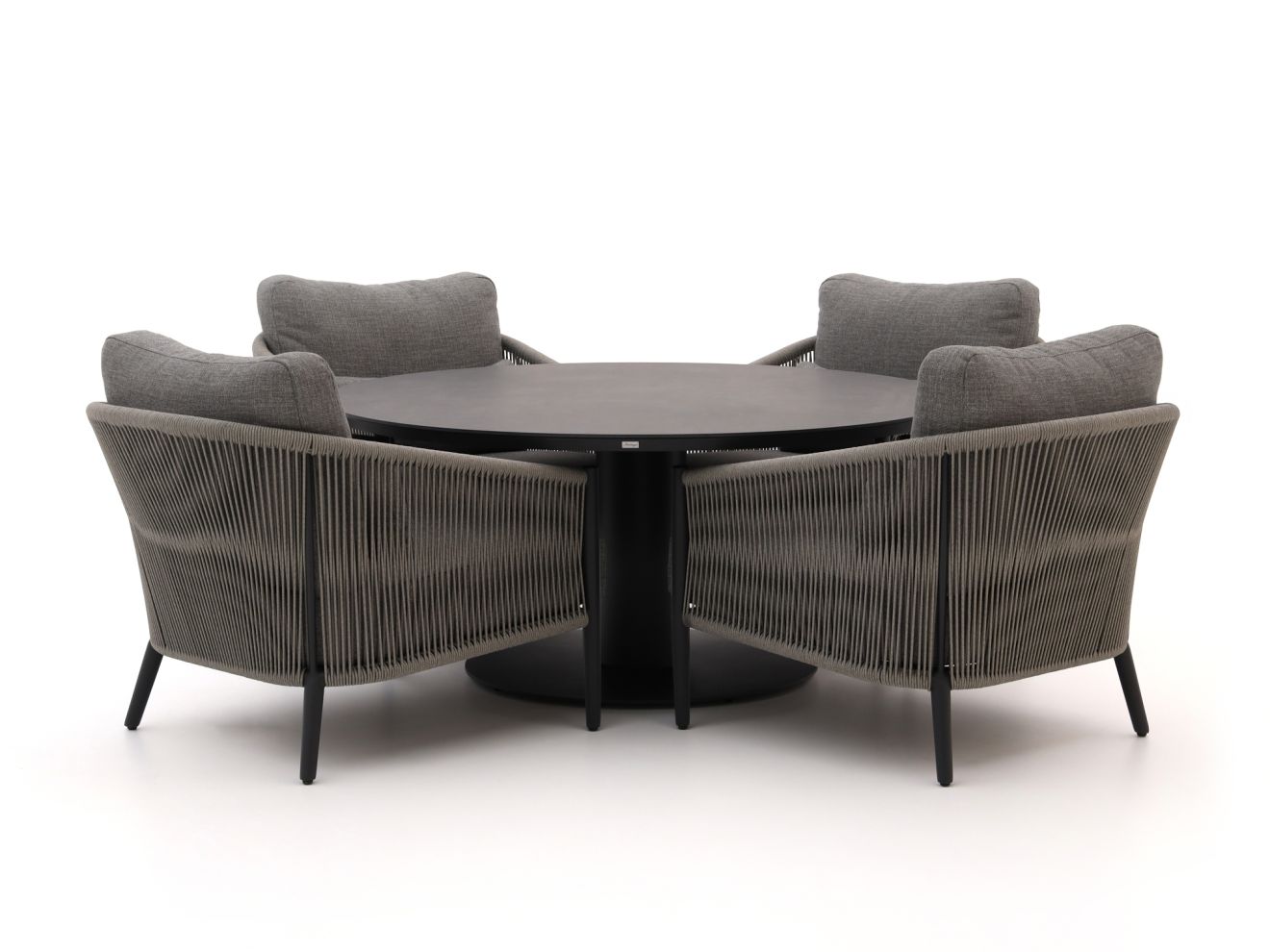 Bellagio Mineo/La Fonte ø150cm Low Dining Gartenmöbel-Set 5-teilig