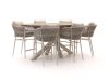 Bellagio Mineo/ROUGH-Y Ellips 240 cm Gartenbar-Set 7-teilig