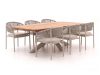 Bellagio Panaro/Induno Dänisch Oval 240 cm Gartenmöbel-Set 7-teilig stapelbar