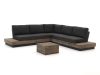 Bellagio Pilago/ROUGH-C Ecklounge-Set 4-teilig