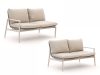 Bellagio Pizzoli Lounge Element linker Arm + rechter Arm 142 cm