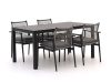 Bellagio Pizzoli/La Fonte 160 cm Gartenmöbel-Set 5-Teilig Stapelbar