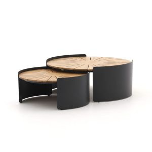 Bellagio Porcari Loungetisch-Set 2-teilig