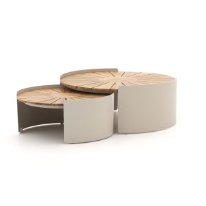 Bellagio Porcari Loungetisch-Set 2-teilig