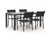 Bellagio Roma/Fidenza 160 cm Gartenmöbel-Set 5-teilig stapelbar