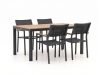 Bellagio Roma/Fidenza 160 cm Gartenmöbel-Set 5-teilig stapelbar