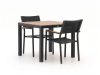 Bellagio Roma/Fidenza 90 cm Gartenmöbel-Set 3-teilig stapelbar