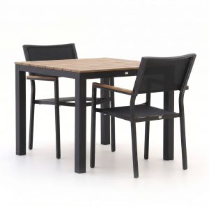 Bellagio Roma/Fidenza 90 cm Gartenmöbel-Set 3-teilig stapelbar