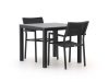 Bellagio Roma/Fidenza 90 cm Gartenmöbel-Set 3-teilig stapelbar