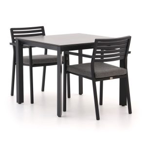 Bellagio Rumo/Sestino 90 cm Gartenmöbel-Set 3-teilig stapelbar