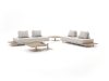 Bellagio San Lupo Ecklounge-Set 5-teilig 4-Sitzer