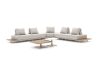 Bellagio San Lupo Ecklounge-Set 5-teilig 5-Sitzer