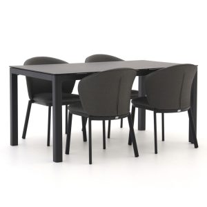 Bellagio San Lupo/La Fonte 160 cm Gartenmöbel-Set 5-teilig