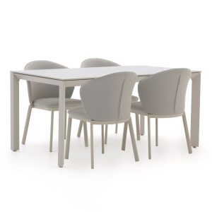 Bellagio San Lupo/Sestino 160 cm Gartenmöbel-Set 5-teilig