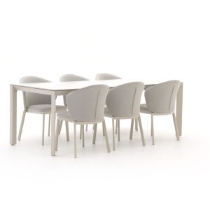 Bellagio San Lupo/Sestino 220 cm Gartenmöbel-Set 7-teilig