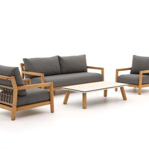 Bellagio Seiano Sessel-Sofa-Lounge-Set 4-teilig