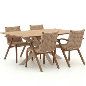 Bellagio Tredozio/Furato 180 cm Gartenmöbel-Set 5-teilig