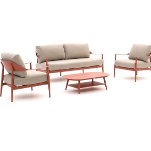 Bellagio Valli Sessel-Sofa Lounge-Set 4-teilig