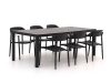 Bellagio Valli/La Fonte 220 cm Gartenmöbel-Set 7-Teilig