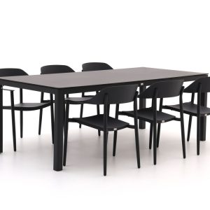 Bellagio Valli/La Fonte 220 cm Gartenmöbel-Set 7-Teilig