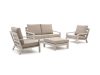Bellagio Vazzola Sessel-Sofa Lounge-Set 4-teilig