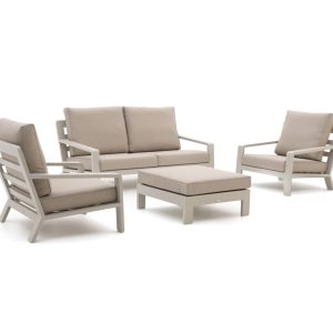 Bellagio Vazzola Sessel-Sofa Lounge-Set 4-teilig