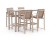 Bellagio Vazzola/Trecenta 150 cm Gartenbar-Set 5-teilig