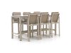 Bellagio Vazzola/Trecenta 225 cm Gartenbar-Set 7-teilig
