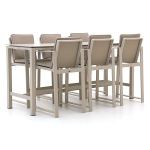 Bellagio Vazzola/Trecenta 225 cm Gartenbar-Set 7-teilig