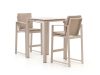 Bellagio Vazzola/Trecenta 75 cm Gartenbar-Set 3-teilig